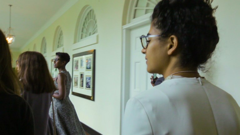 Kiran in the White House Walking-4