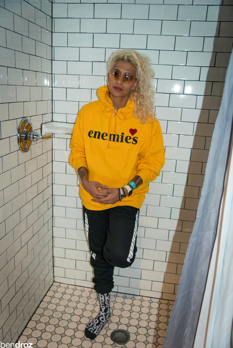 Madame Gandhi, Womens' March Afterparty, Washington, DC, January 21, 2017. Photo by Ben Droz-94