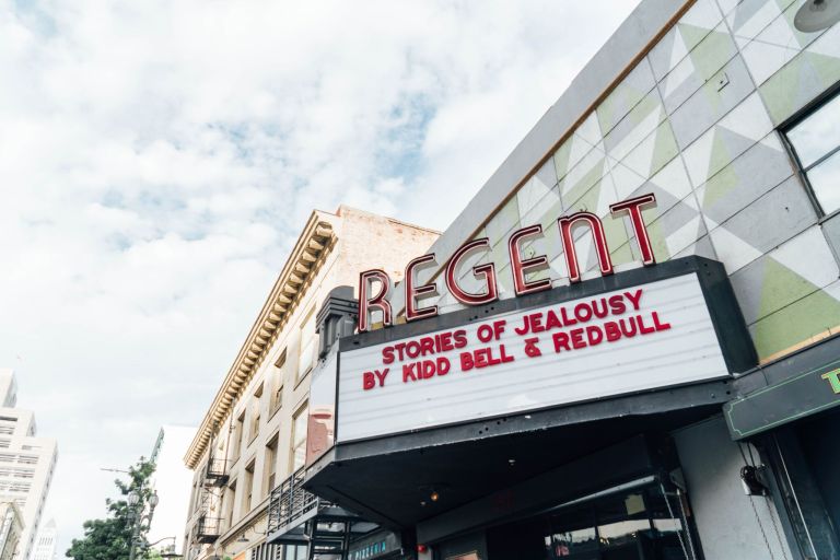 THE STORIES OF WOMEN MARQUEE